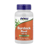 NOW Foods, Burdock Root, 430 mg, 100 Veg Capsules