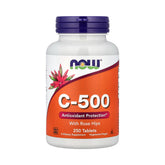 NOW Foods, C-500 with Rose Hips, 250 Tablets