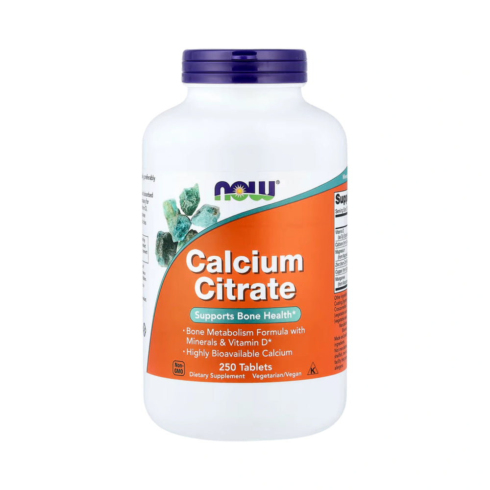 NOW Foods, Calcium Citrate, 250 Tablets