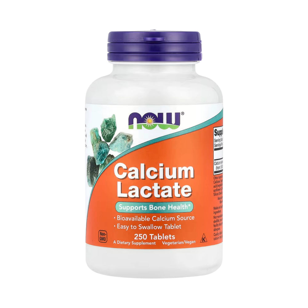 NOW Foods, Calcium Lactate, 250 Tablets