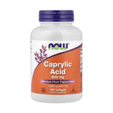 NOW Foods, Caprylic Acid, 600 mg, 100 Softgels
