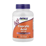 NOW Foods, Caprylic Acid, 600 mg, 100 Softgels