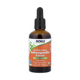 NOW Foods, Certified Organic Ashwagandha Extract, 2 fl oz, 59 ml