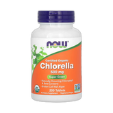 NOW Foods, Certified Organic Chlorella, 500 mg, 200 Tablets