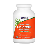NOW Foods, Certified Organic Chlorella, Pure Powder, 1 lb, 454 g