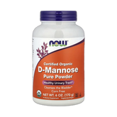 NOW Foods, Certified Organic D-Mannose Pure Powder, 6 oz, 170 g