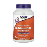 NOW Foods, Certified Organic D-Mannose Pure Powder, 6 oz, 170 g