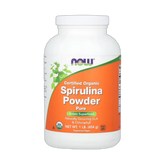 NOW Foods, Certified Organic Spirulina Powder, 1 lb, 454 g