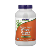 NOW Foods, Certified Organic Wheat Grass, Pure Powder, 9 oz, 255 g
