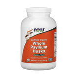 NOW Foods, Certified Organic Whole Psyllium Husks, 12 oz, 340 g