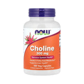 NOW Foods, Choline , 300 mg , 100 Veg Capsules