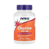 NOW Foods, Choline , 300 mg , 100 Veg Capsules