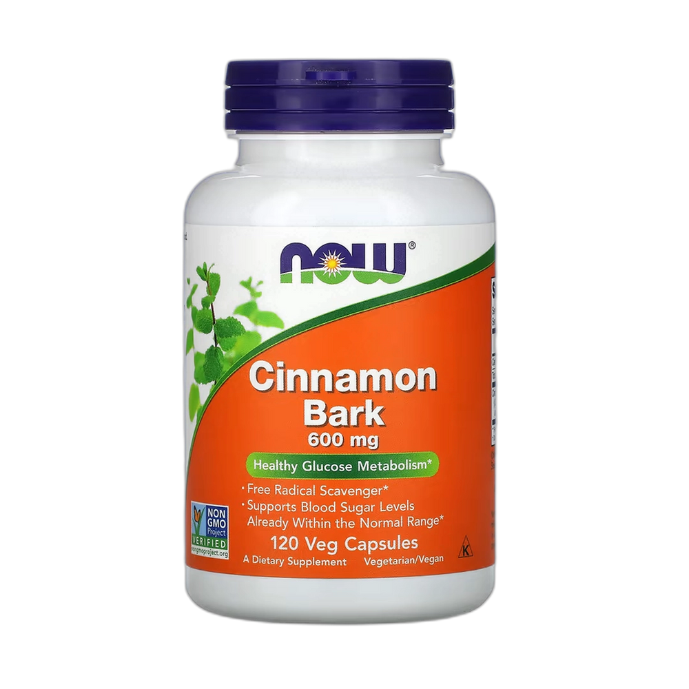 NOW Foods, Cinnamon Bark, 120 Veg Capsules