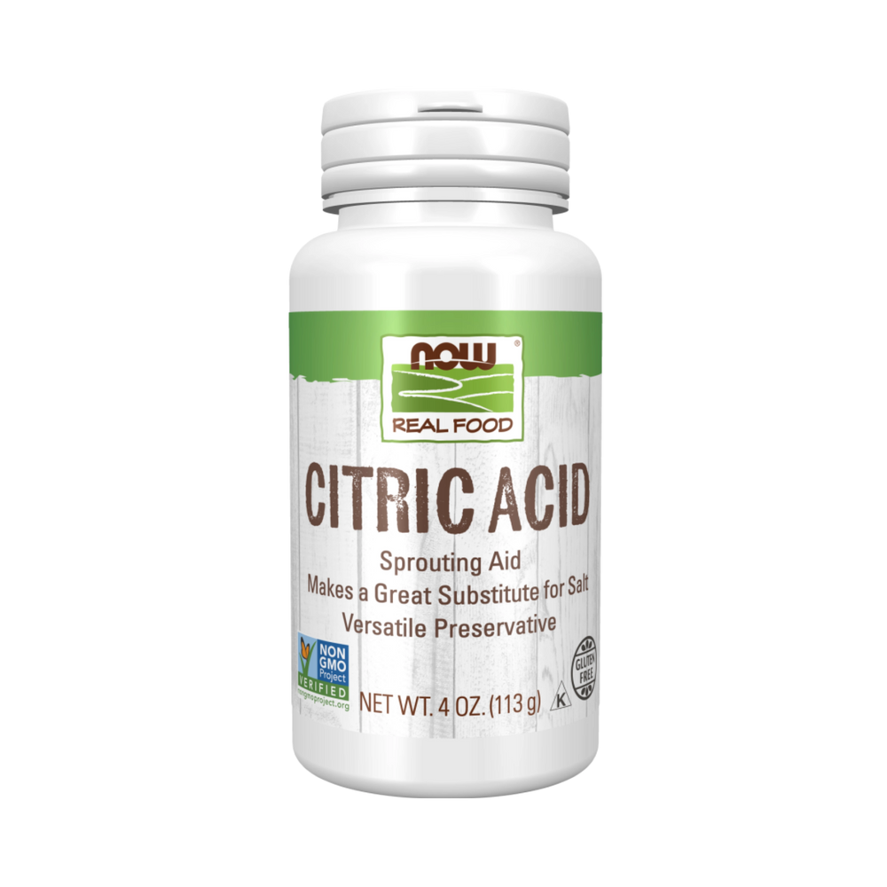 NOW Foods, Citric Acid, 4 Oz
