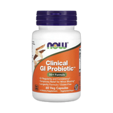 NOW Foods, Clinical GI Probiotic, 50+ Formula, 60 Veg Capsules