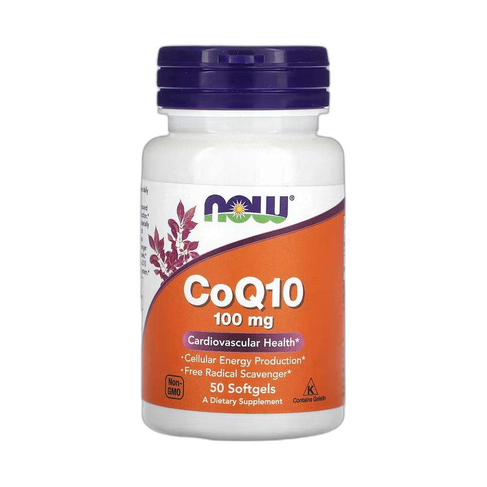 NOW Foods, CoQ10, 100 mg, 50 Softgels