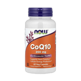 NOW Foods, CoQ10, 200 mg, 60 Veg Capsules