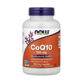 NOW Foods, CoQ10 With Hawthorn Berry, 180 Veg Capsules