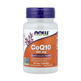 NOW Foods, CoQ10 With Hawthorn Berry, 30 Veg Capsules