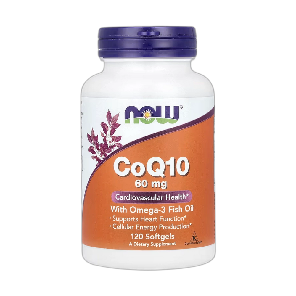 NOW Foods, CoQ10 with Omega-3 Fish Oil, 120 Softgels