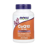 NOW Foods, CoQ10 with Omega-3 Fish Oil, 120 Softgels