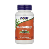 NOW Foods, CurcuBrain, 400 mg, 50 Veg Capsules