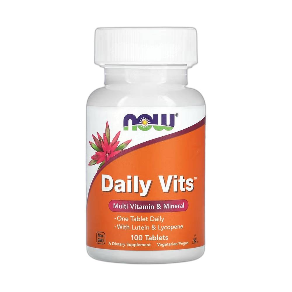 NOW Foods, Daily Vits, Multi Vitamin & Mineral, 100 Tablets