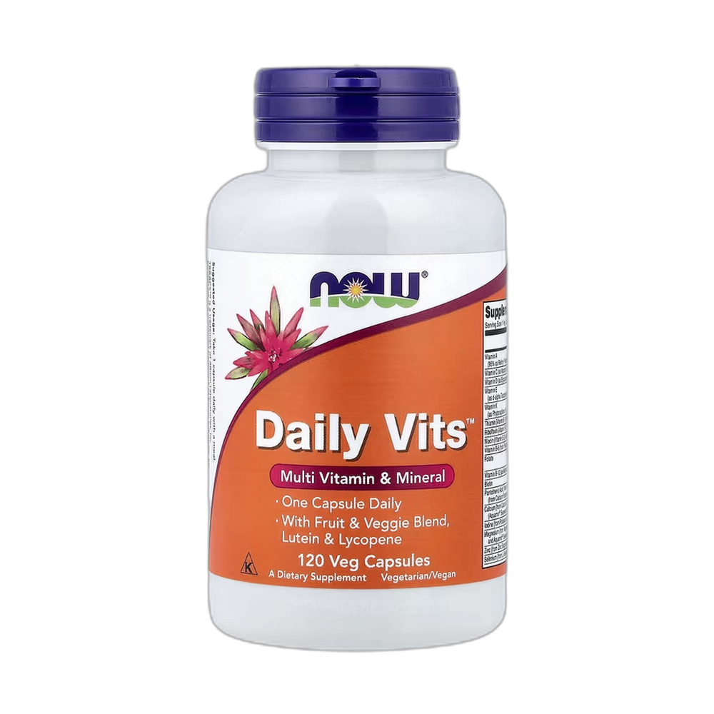 NOW Foods, Daily Vits, Multi Vitamin & Mineral, 120 Veg Capsules