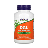 NOW Foods, DGL with Aloe Vera, 400 mg, 100 Veg Capsules