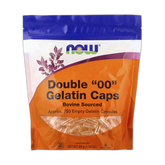 NOW Foods, Double "00" Gelatin Caps, Approx. 750 Empty Gelatin Capsules