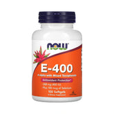 NOW Foods, E-400 D-Alpha with Mixed Tocopherols, 100 Softgels