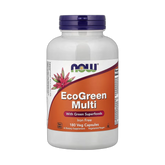 NOW Foods, EcoGreen Multi, Iron-Free, 180 Veg Capsules
