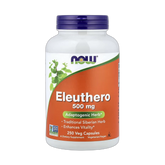 NOW Foods, Eleuthero, 500 mg, 250 Veg Capsules