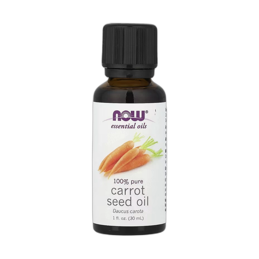 NOW Foods, Essential Oils, Carrot Seed Oil, 1 fl oz, 30 ml