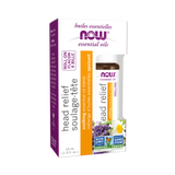 NOW Foods, Essential Oils, Head Relief Roll-On, 1/3 fl oz, 10 ml