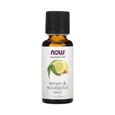 NOW Foods, Essential Oils, Lemon & Eucalyptus Blend, 1 fl oz, 30 ml