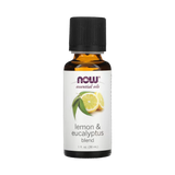 NOW Foods, Essential Oils, Lemon & Eucalyptus Blend, 1 fl oz, 30 ml