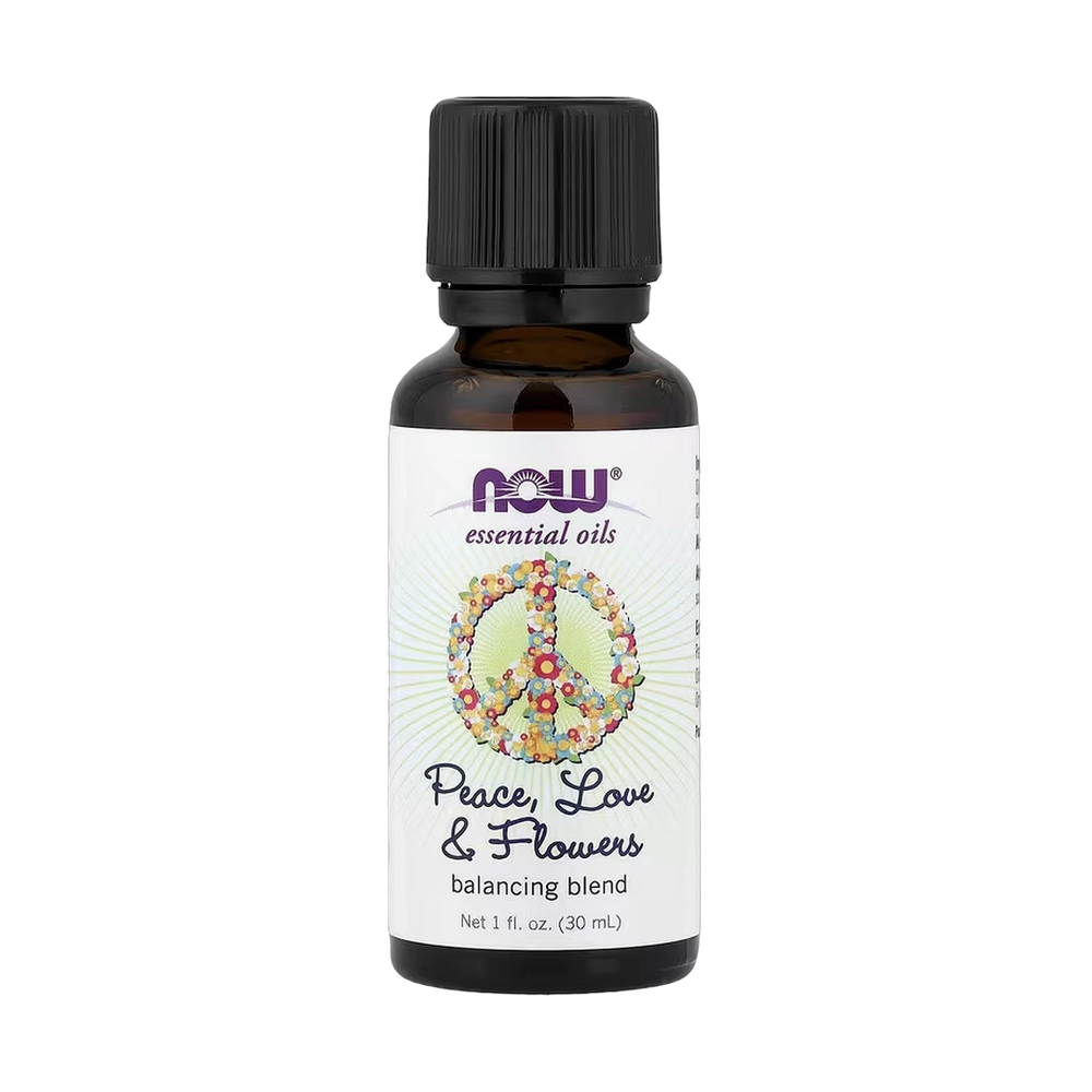 NOW Foods, Essential Oils, Peace, Love & Flowers, 1 fl. Oz, 30 ml