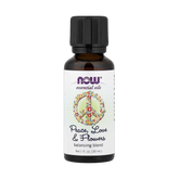 NOW Foods, Essential Oils, Peace, Love & Flowers, 1 fl. Oz, 30 ml