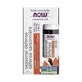 NOW Foods, Essential Oils, Roll-On, Seasonal Defense, 1/3 fl oz, 10 ml