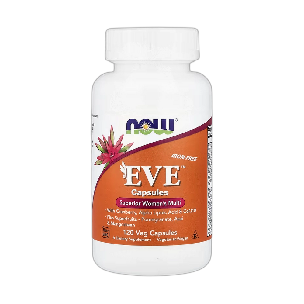 NOW Foods, Eve, Superior Women's Multi, Iron-Free, 120 Veg Capsules