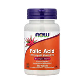 NOW Foods, Folic Acid, 250 Tablets