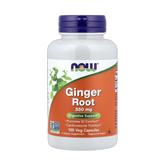 NOW Foods, Ginger Root, 550 mg, 100 Veg Capsules