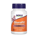 NOW Foods, GlucoFit, 60 Softgels