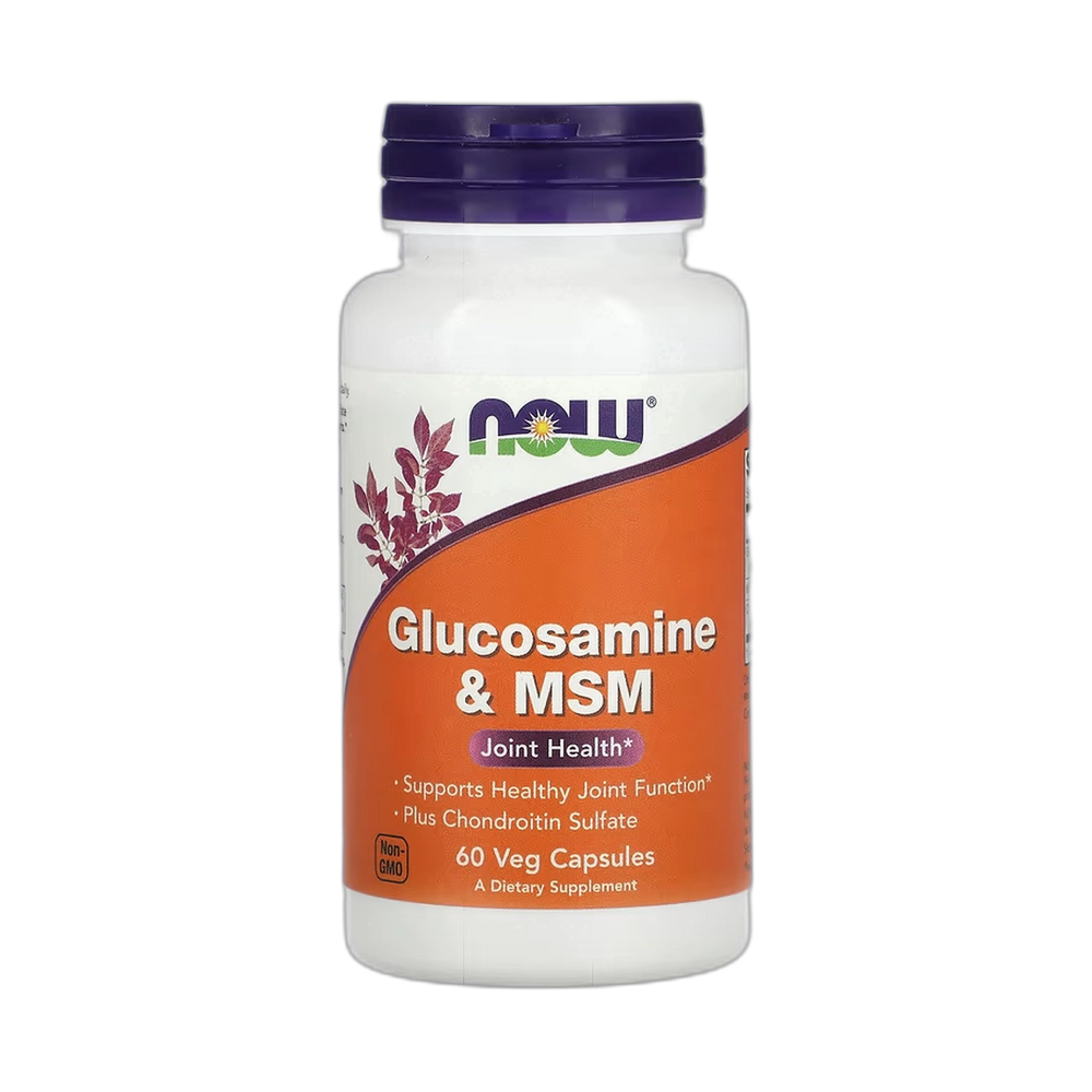 NOW Foods, Glucosamine & MSM, 60 Veg Capsules