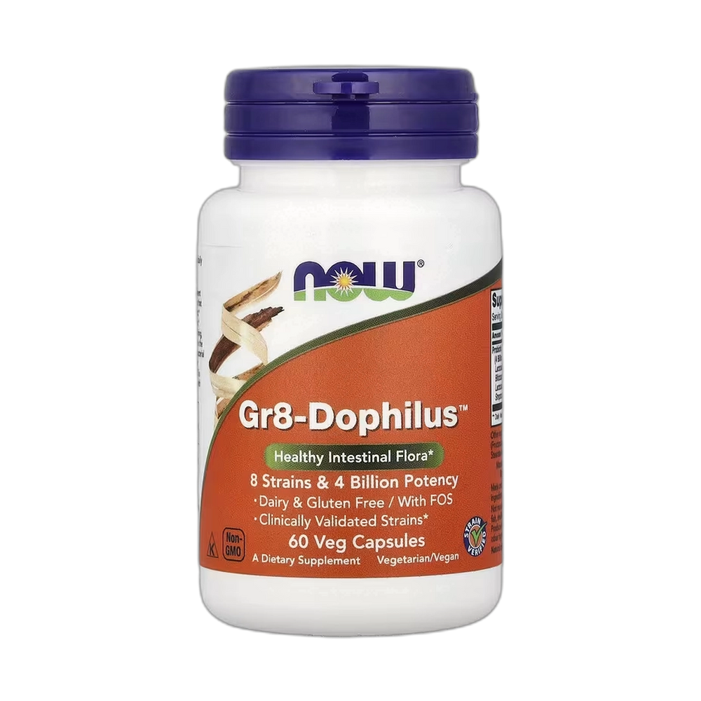 NOW Foods, Gr8-Dophilus, 60 Veg Capsules