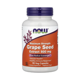 NOW Foods, Grape Seed Extract, 500 mg, 90 Veg Capsules