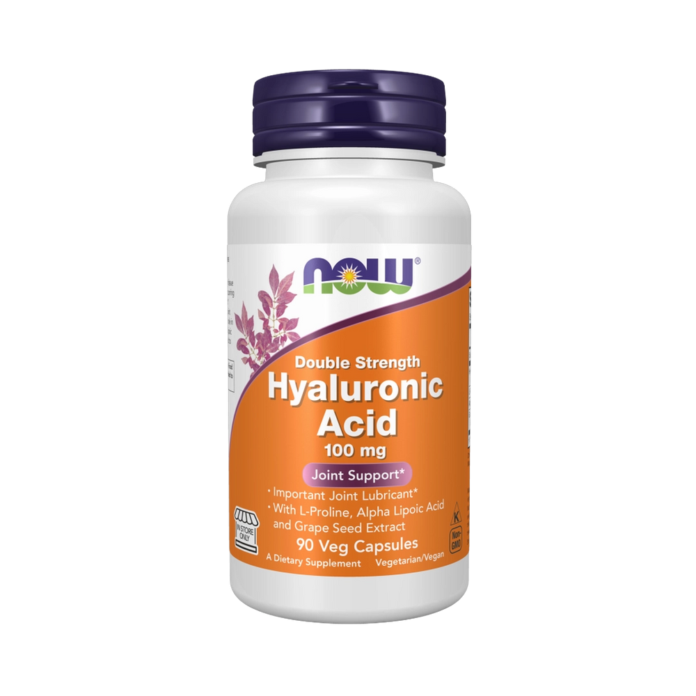 NOW Foods, Hyaluronic Acid, 100 MG, 90 Veg Capsules