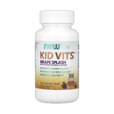 NOW Foods, Kid Vits, Grape Splash, 120 Chewable Tablets