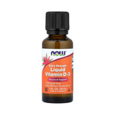 NOW Foods, Liquid Vitamin D-3, 1,000 IU, 1 fl oz, 30 ml